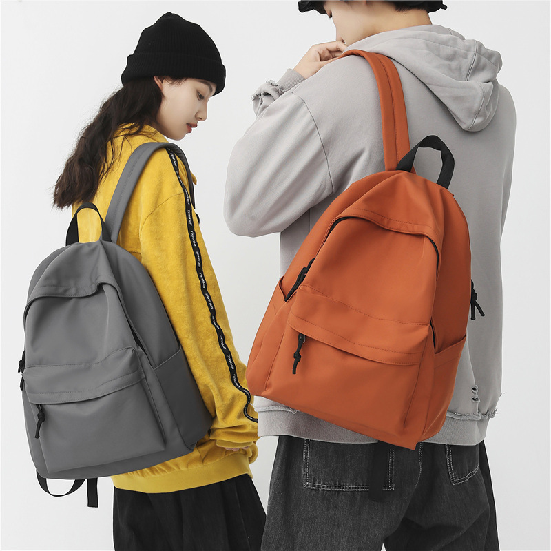 Large Capacity Lightweight Leisure Travel Backpack Junior High Student School Niche Bag - Image 4