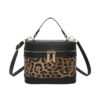Leopard print black