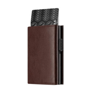 Metal men’s RFID anti-theft brush, metal aluminum alloy card bag, wallet