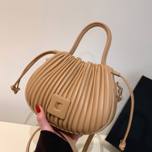 Unique New Handbag With A Feel, Shell Pleated Women’s Textured Design, Versatile Shoulder Bag, Crossbody Bag