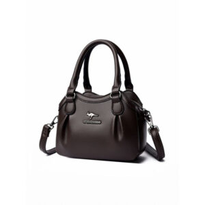 2026 Spring New Women’s Bucket Large Capacity Soft Leather Commuting Shoulder Crossbody Bag, Versatile And Fashionable