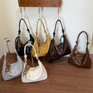 2026 New Niche High-Style Vintage Soft Leather Shoulder For Women, Large Capacity Tote Bag, Fashionable And Versatile