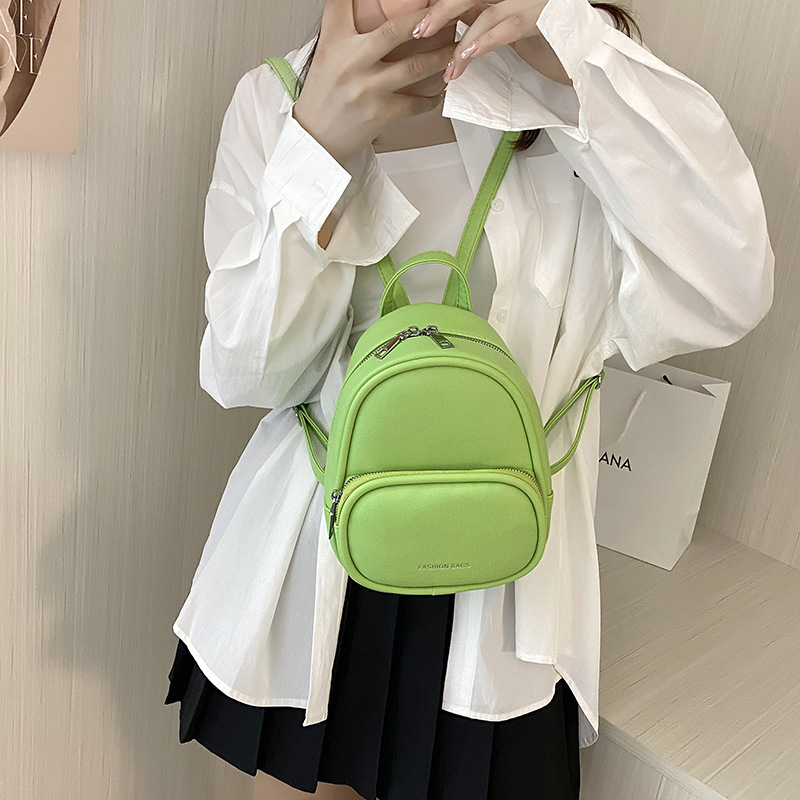 Fashion mini bag women 2026 summer new style trendy simple travel small backpack for girls - Image 3