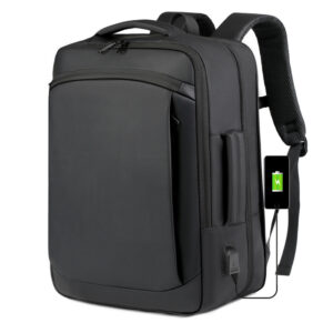 Premium Water-Resista Backpack For Work & Travel – 900D Oxford Fabric With USB Charging Port, 16-Inch Laptop