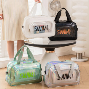 Waterproof Laser Reflective Crossbody Shoulder For Travel, Swimming, Gym Beach – Multi-Purpose Cosmetic & Clothing