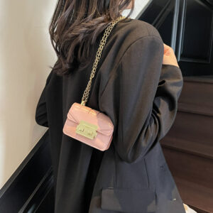 Small For Women 2026 Crossbody Bag High-end Ins Style Niche Design Black Sweet Cool Mini Coin Purse