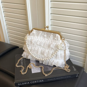 2026 New Chinese Style Fairy Cheongsam Elegant Handbag Versatile Crossbody Shoulder Banquet Clutch Chain Bag