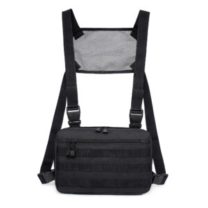 New multifunctional tactical chest hanging bag, tote trendy men’s shoulder casual sports outdoor equipment bag
