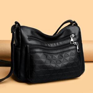 New women’s with soft leather, wear-resistant and water-resistant, single shoulder diagonal cross bag