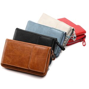 2026 Spring New Product Women’s Wallet Single Crossbody Korean Multi Functional Phone Bag, PU Mini Shoulder Bag