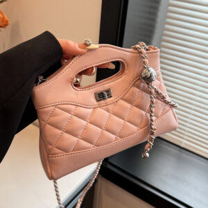 Quilted Chain For Women 2026 New Fashion Internet Celebrity Handbag Casual Shoulder Crossbody Commuter Bag