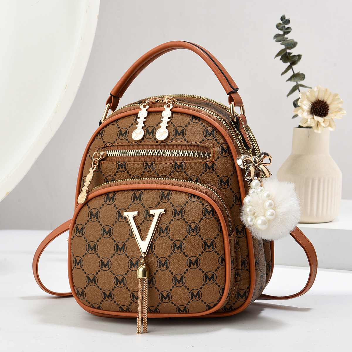 Women's Casual Fashion Backpack New Style For Female Students Luggage And Bags - Image 8