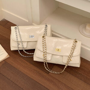 Korean-style Fashion Large-capacity Women’s Underarm 2026 Summer New Chain Shoulder Bag, Crossbody Briefcase