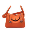 Large orange Silver Buckle