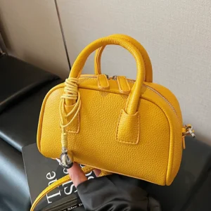 Super Trendy Red Women 2026 New Fashion Versatile Crossbody Handbag Pillow Exquisite Small Tote Bag For Going Out