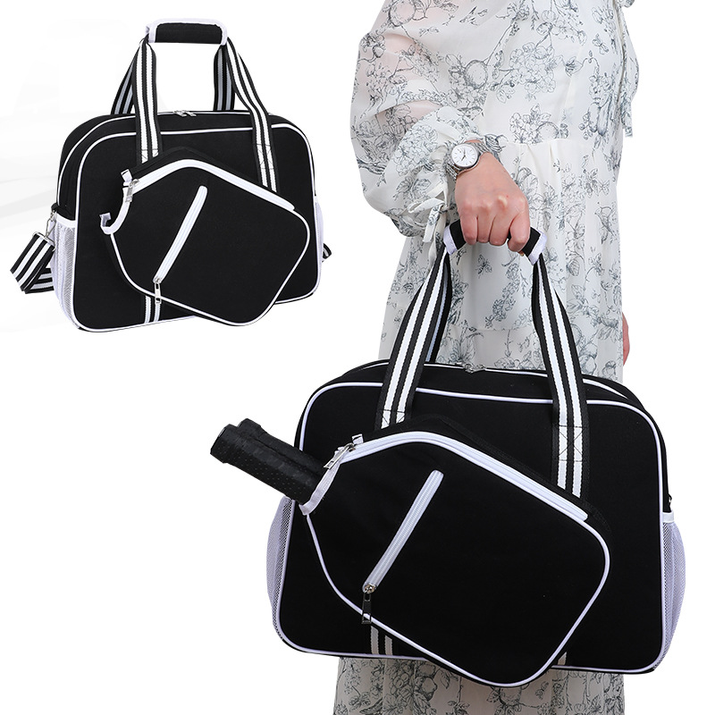 portable large capacity crossbody racket outdoor table tennis sports bag