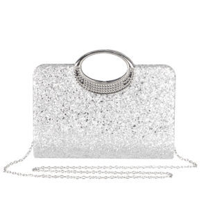 In-stock, Fast Delivery, Cross-border Celebrity Sparkling Diamond Handbag, Crossbody Party Romantic Wedding Evening