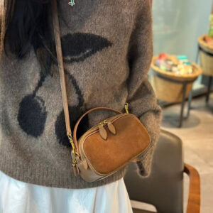 Genuine Leather Women’s New Retro Niche Design Crossbody Versatile High-end Handbag Shoulder Bag For Women