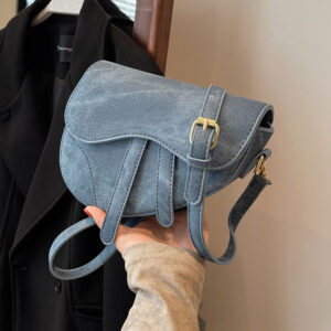 Trendy Small For Women 2026 Spring Summer New Fashion Underarm Simple Saddle Korean Style Shoulder Crossbody Bag