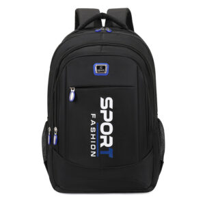 Men’s Large Capacity Backpack Outdoor Sports Shoulder Business Style Simple Design High Student School Bag