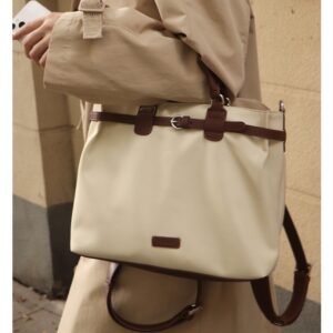 Fashionable laptop 13 inch backpack, commuting large capacity crossbody tote bag, women’s backpack