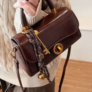 Spring And Summer Portable Commuter For Women 2026 New Trendy Retro Small Square Versatile Multi-Functional Shoulder