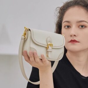 Women’s high-end shoulder armpit bag, fashionable and versatile niche design, Korean version cloud cross-body small