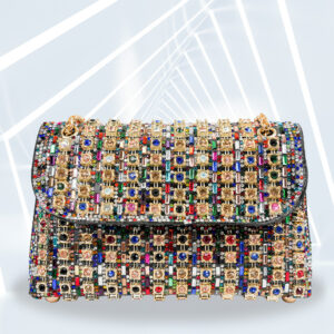 Women’s Bags New celebrity crossbody evening bag fashion Diamond-embedded handbag high-grade exquisite square women’s