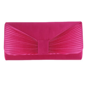 Luggage & Bags Fashionable Simple Crossbody Daily Attendance Collocation Clutch Bag Polyester Bow Elegant Magnetic Light