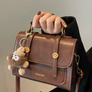 High-End Retro For Women 2026 New Early Spring Versatile Crossbody Fashionable Super Popular Hand-Held Small Square Bag