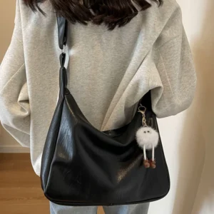 Large-Capacity For Women 2026 New Fashion Versatile Casual Shoulder Student Work Clothing Crossbody Tote Bag