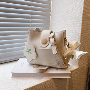 Fashion niche bucket for women 2026 new ins internet celebrity student texture versatile one-shoulder crossbody bag