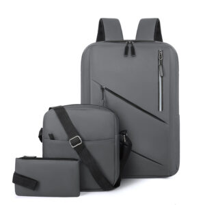 Men’s High Quality Business Backpack Waterproof Style Laptop Bag Set