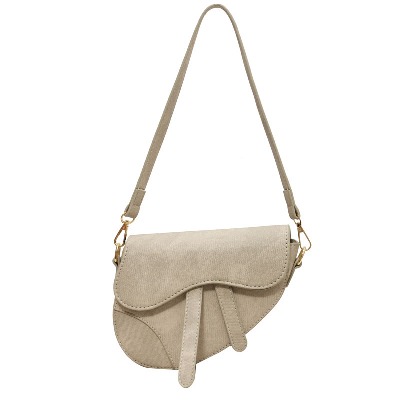 Trendy Small For Women 2026 Spring Summer New Fashion Underarm Simple Saddle Korean Style Shoulder Crossbody Bag - Image 5