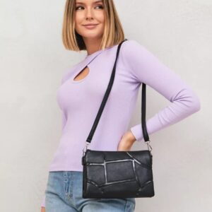 Fashionable Shoulder New Model, Top Quality Crossbody Small Square Bag, Simple Splicing Classic Trendy Women’s Bag.