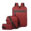 2)Red with pearl-coated fabric