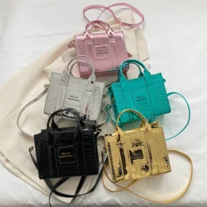 2026 Latest Style New Summer Approval Stone Pattern Fashion Bag Handbag Ladybag