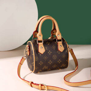 Women’s Printed Pillow Mini Handbag New Fashion One Shoulder Messenger Boston Bag Trend