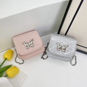 High-end Small For Women Summer 2026 New Mini Lipstick Crossbody Trending Butterfly Chain Shoulder Bag This Year
