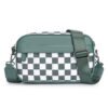 Bean green checkered