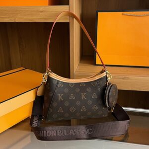 Vintage-Inspired Shoulder Bag For Women – Stylish Crossbody Purse With Spacious Compartments & Adjustable Strap