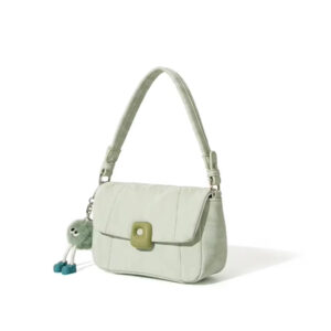 Niche High-end Underarm 2026 New Fashion Light Shoulder Crossbody Bag Simple Soft Leather Handbag With Floral