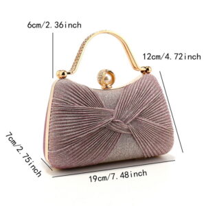 Cross-border Popular Evening Clutch Bag, Versatile For European American Socialite Parties, Weddings, And Dress Matching