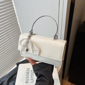 Textured Small Square Shoulder 2026 Simple Trendy New Fashion Solid Color Casual Versatile Handbag Crossbody Bag