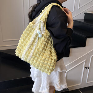 Trendy Casual For Women 2026 New Fashion Shoulder Large Capacity Student Class Commuter Tote Bag