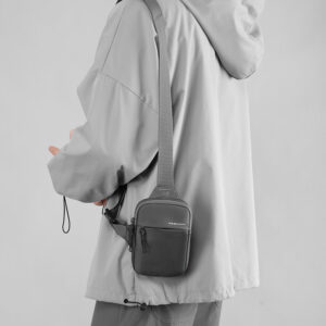 Mini Chest New Casual Mens Shoulder Coin Purse Fashionable Crossbody Sports Mobile Phone Bag