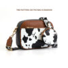 Cow Box Black Brown in stock)