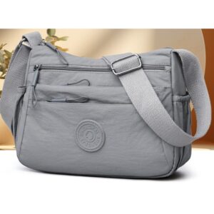 (With Interlayer) New Multi-compartment Casual Lightweight Shoulder Crossbody Bag, Fashionable Commuting, Simple For
