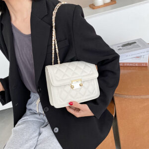 Summer Small 2026 Trendy New Fashion Quilted Chain Internet Celebrity Ins Shoulder Crossbody Bag For Women