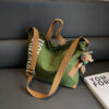 Canvas bag green without